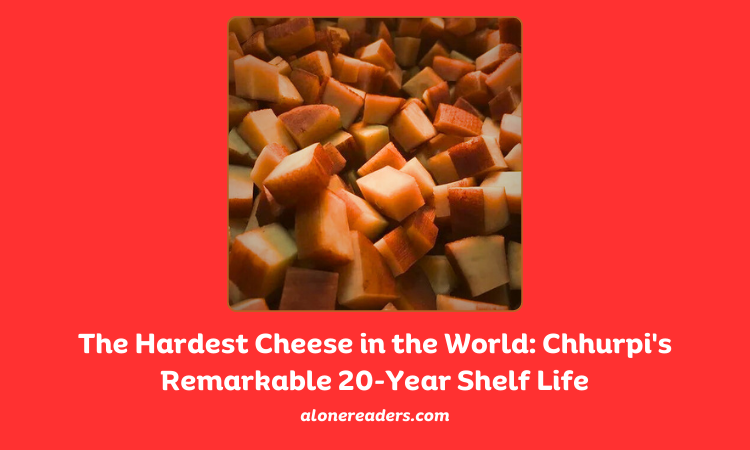 The Hardest Cheese in the World: Chhurpi's Remarkable 20-Year Shelf Life