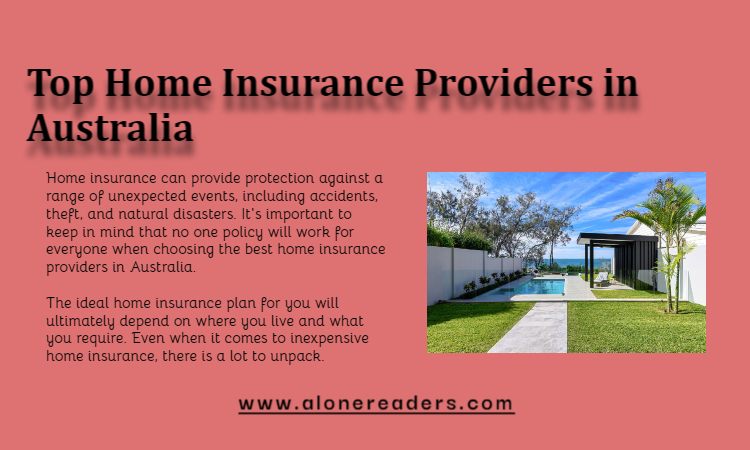 Top Home Insurance Providers in Australia