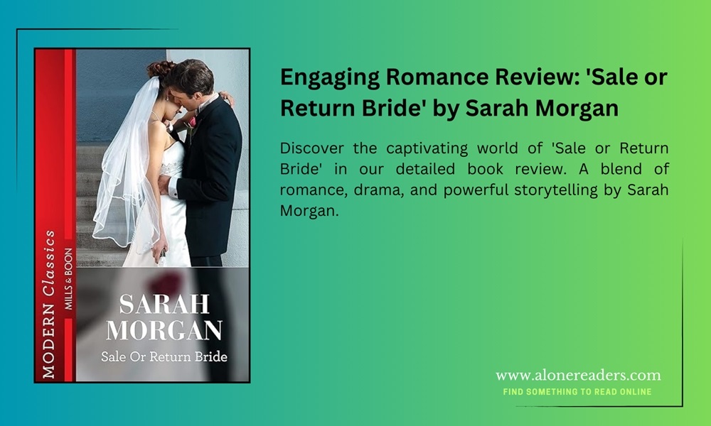 Engaging Romance Review: 'Sale or Return Bride' by Sarah Morgan