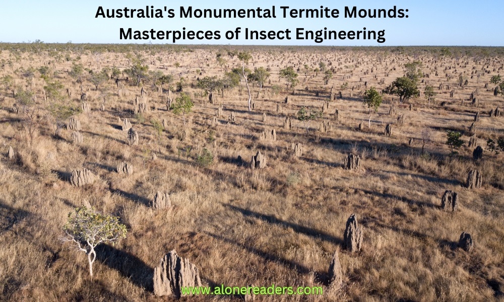 Australia's Monumental Termite Mounds: Masterpieces of Insect Engineering
