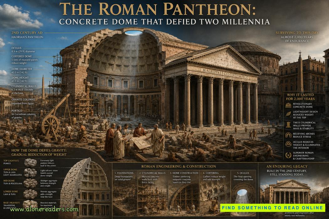 The Roman Pantheon: How Its Concrete Dome Defied Two Millennia