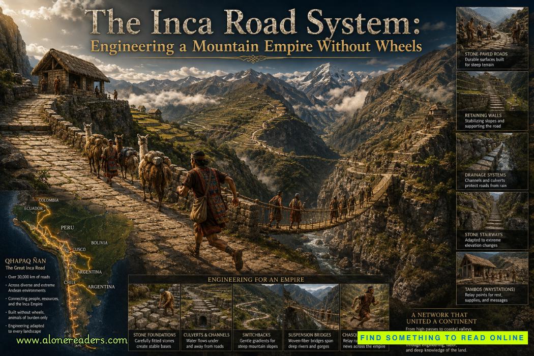 The Inca Road System: Engineering a Mountain Empire Without Wheels