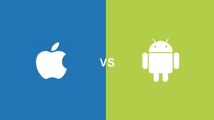 The Percentage of Android and iOS Users in the World