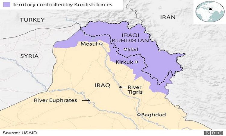 Iraqi Kurdish Civil War of 1990