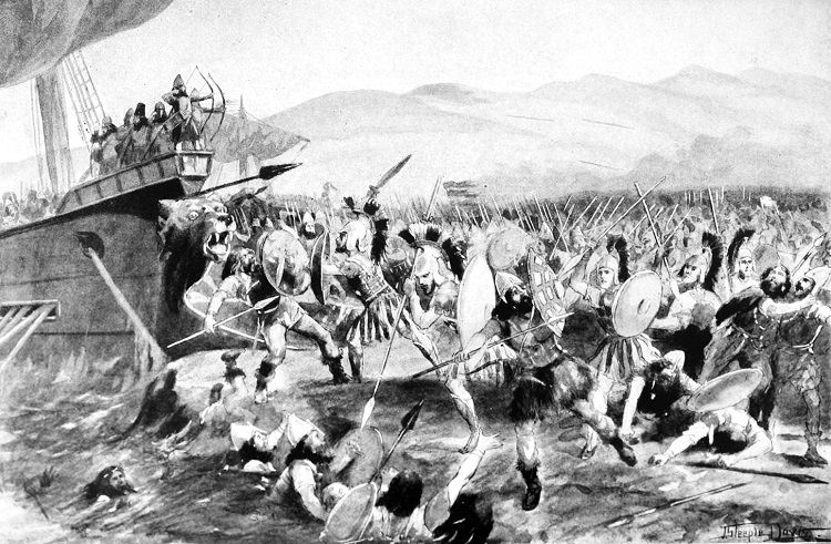 The Battle of Marathon [490 BC]