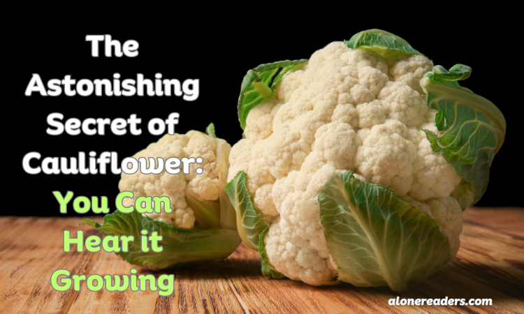 The Astonishing Secret of Cauliflower: You Can Hear it Growing