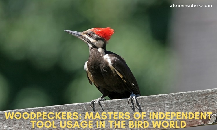 Woodpeckers: Masters of Independent Tool Usage in the Bird World