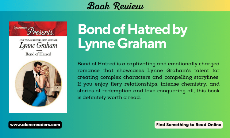 Review of Bond of Hatred by Lynne Graham