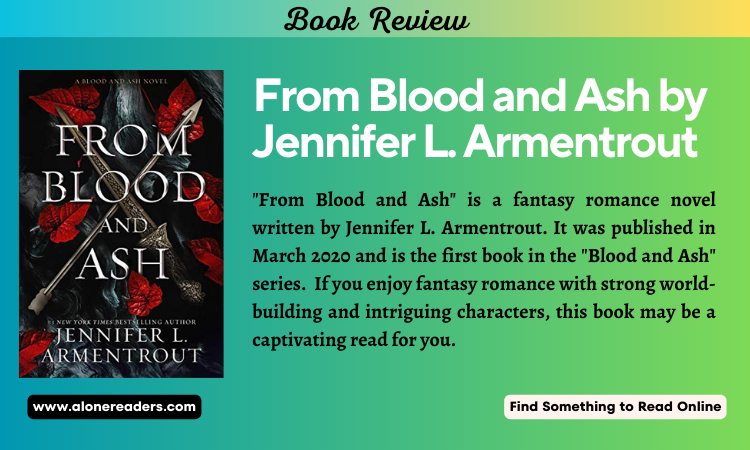Short Review of From Blood and Ash by Jennifer L. Armentrout