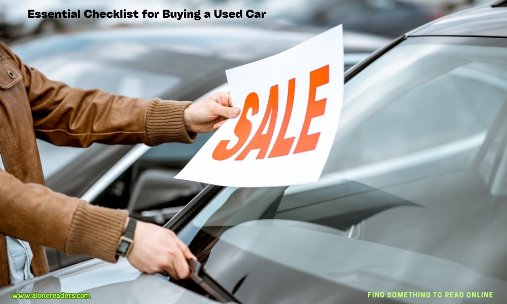 Essential Checklist for Buying a Used Car