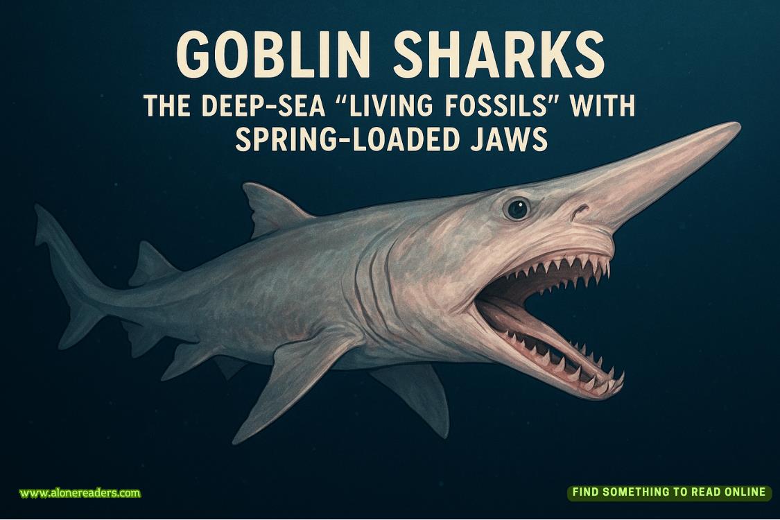 Goblin Sharks The Deep Sea Living Fossils With Spring Loaded Jaws 