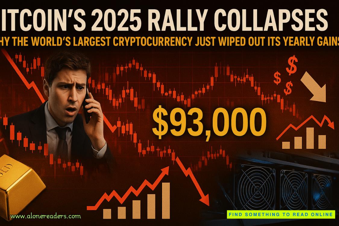 Bitcoin’s 2025 Rally Collapses: Why the World’s Largest Cryptocurrency Just Wiped Out Its Yearly Gains