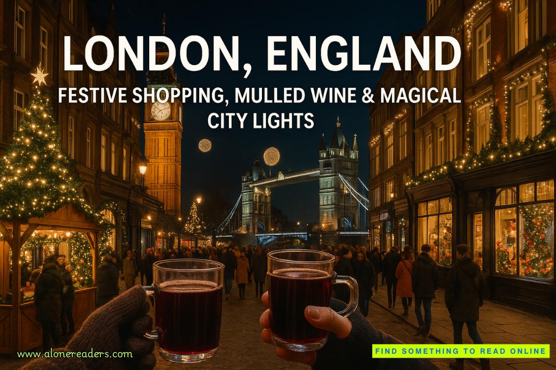 London, England: Festive Shopping, Mulled Wine & Magical City Lights