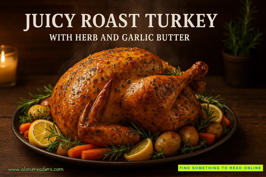 Juicy Roast Turkey with Herb and Garlic Butter: A Perfect Holiday Centerpiece