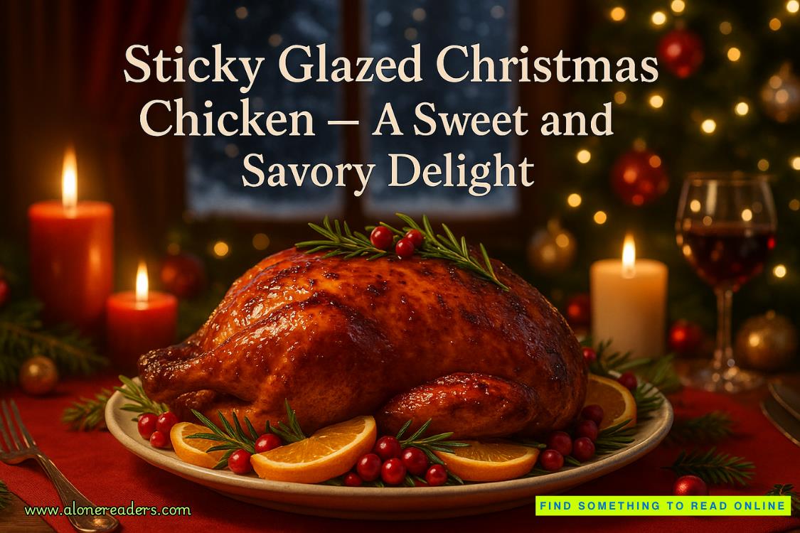 Sticky Glazed Christmas Chicken – A Sweet and Savory Delight for the Holiday Table