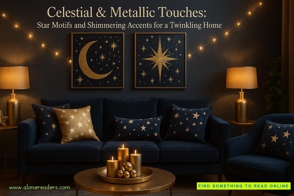Celestial & Metallic Touches: Designing a Twinkling Home with Star Motifs and Shimmering Accents