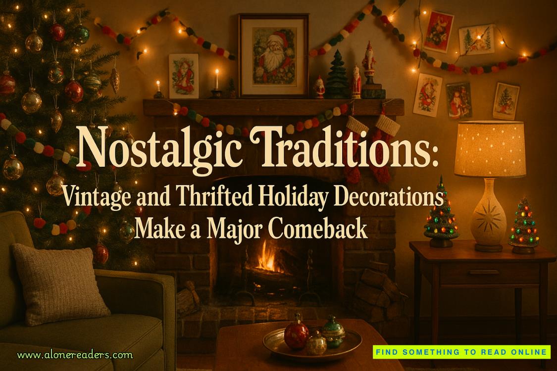 Nostalgic Traditions: How Vintage & Thrifted Holiday Decorations Are Making a Powerful Comeback