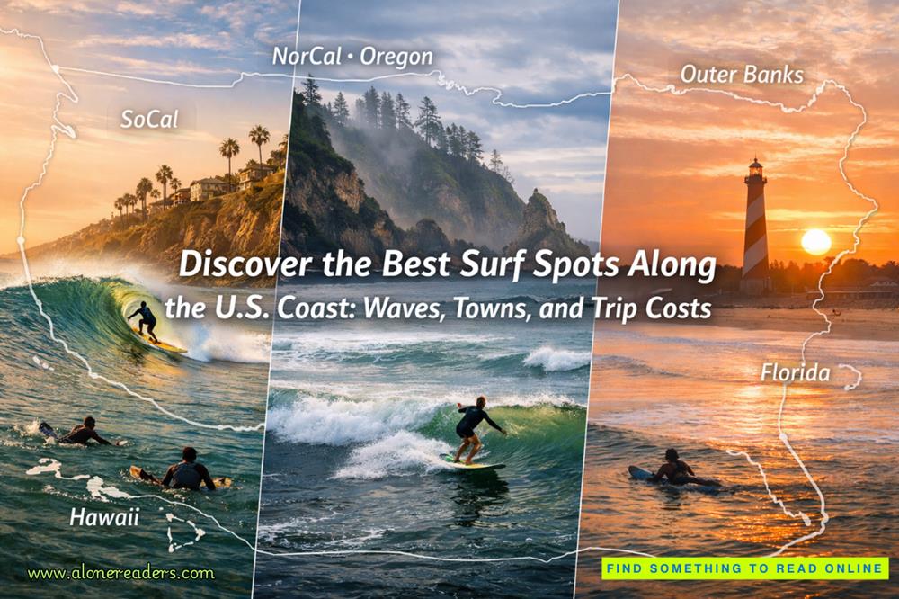 Discover the Best Surf Spots Along the U.S. Coast: Waves, Towns, and Trip Costs