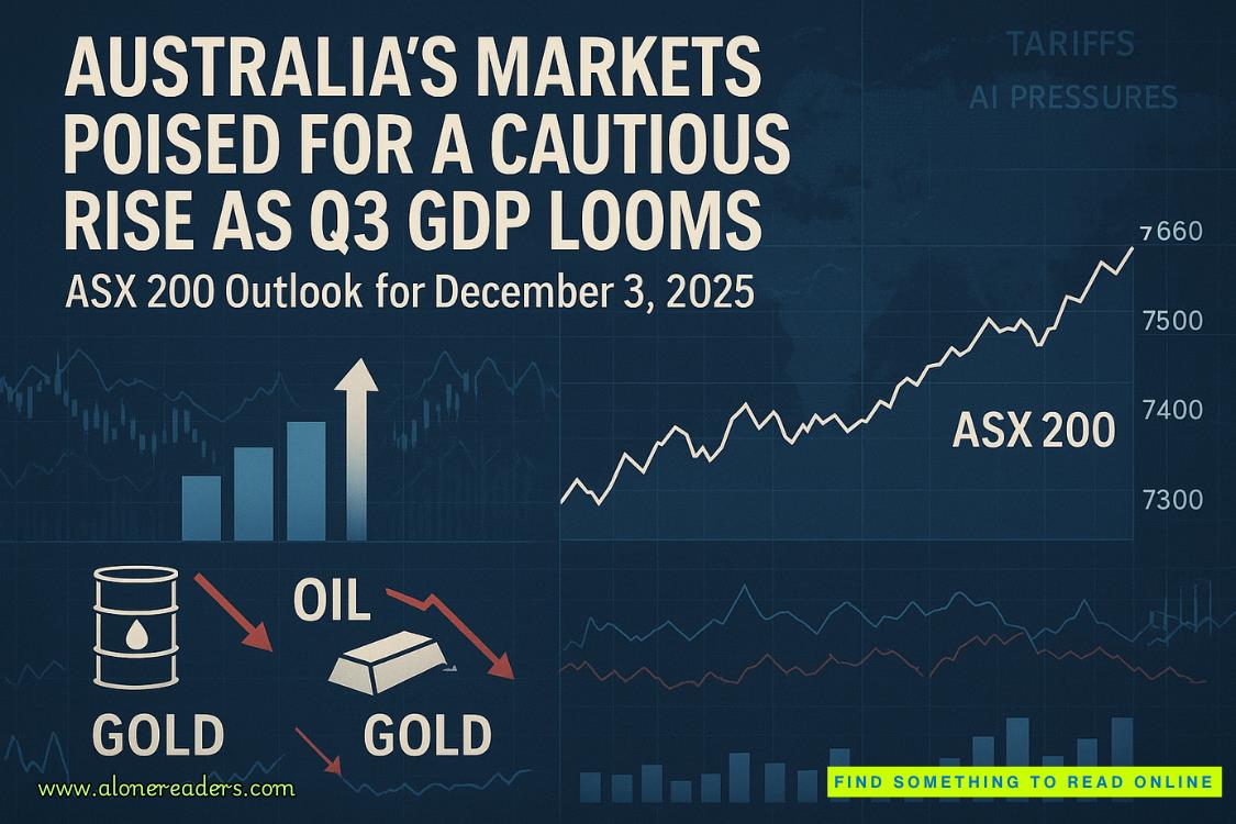 Australia’s Markets Poised for a Cautious Rise as Q3 GDP Looms: ASX 200 Outlook for December 3, 2025