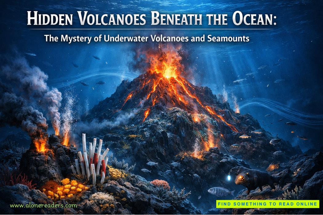 Hidden Volcanoes Beneath the Ocean: The Mystery of Underwater Volcanoes and Seamounts