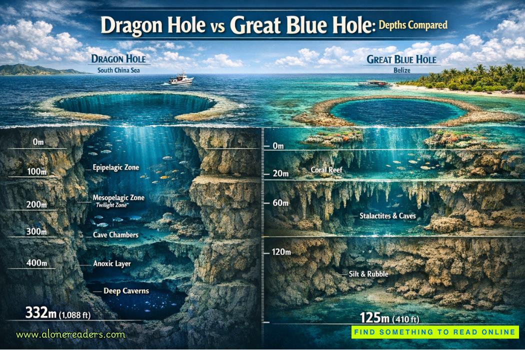Dragon Hole vs Great Blue Hole: A Scientific Comparison of the Deepest Blue Holes on Earth
