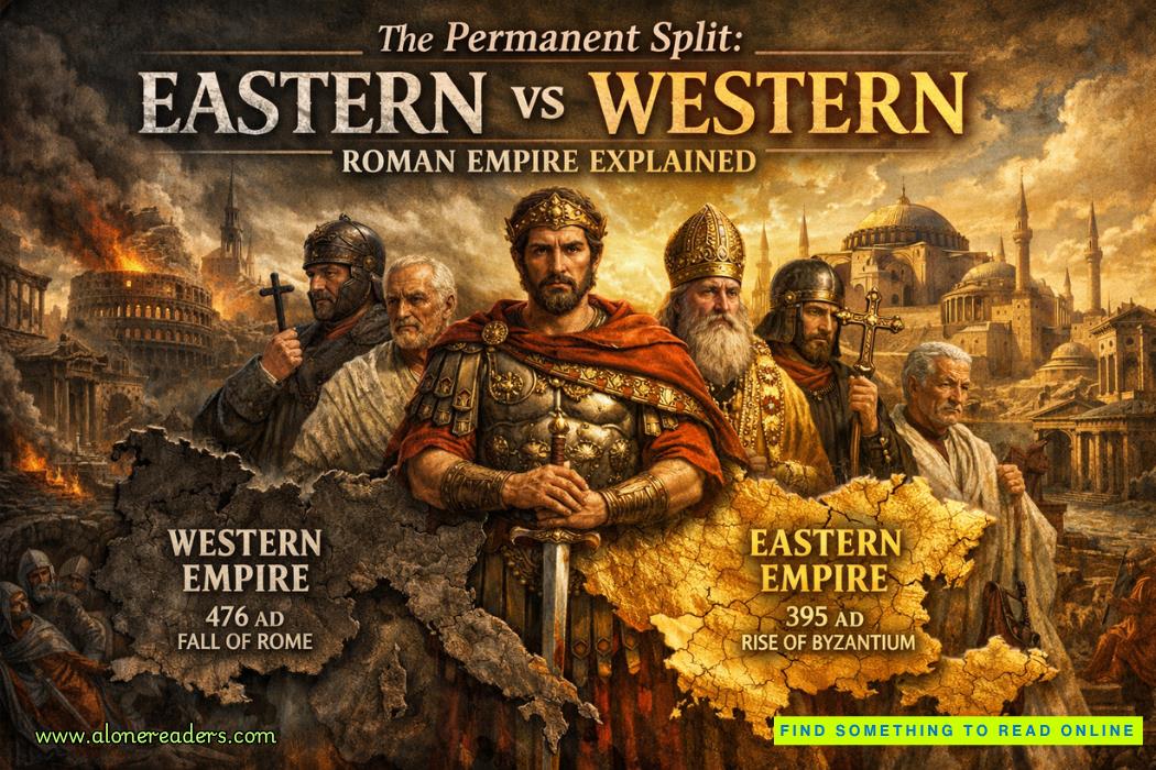The Permanent Split: Eastern vs Western Roman Empire Explained
