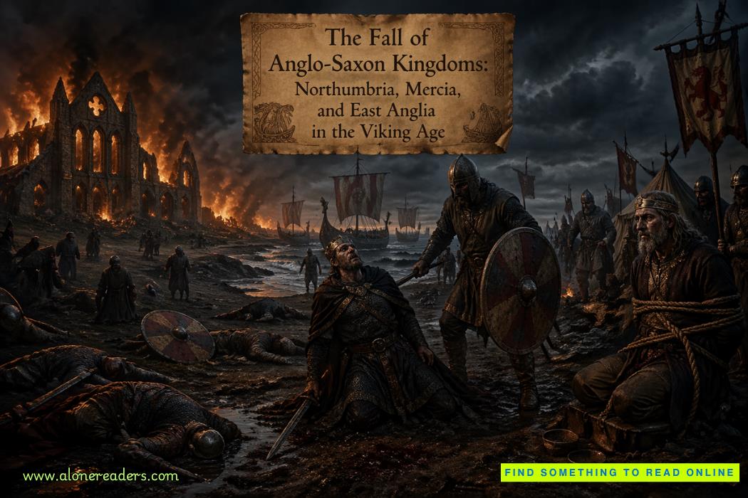 The Fall of Anglo-Saxon Kingdoms: Northumbria, Mercia, and East Anglia in the Viking Age