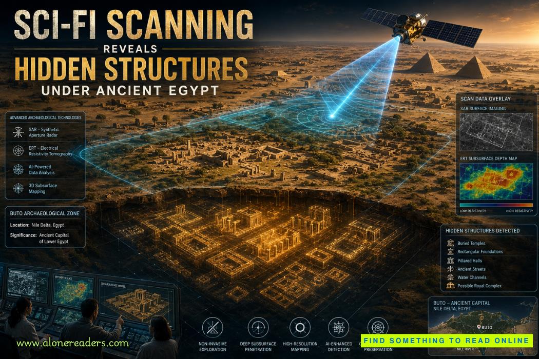 Hidden Structures Under Egypt Revealed by Sci-Fi Scanning