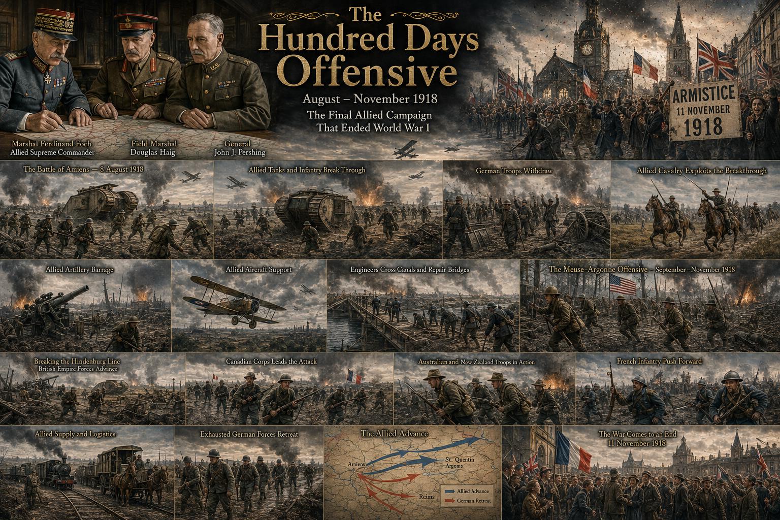 The Hundred Days Offensive: How the Allies Defeated Germany in World War I