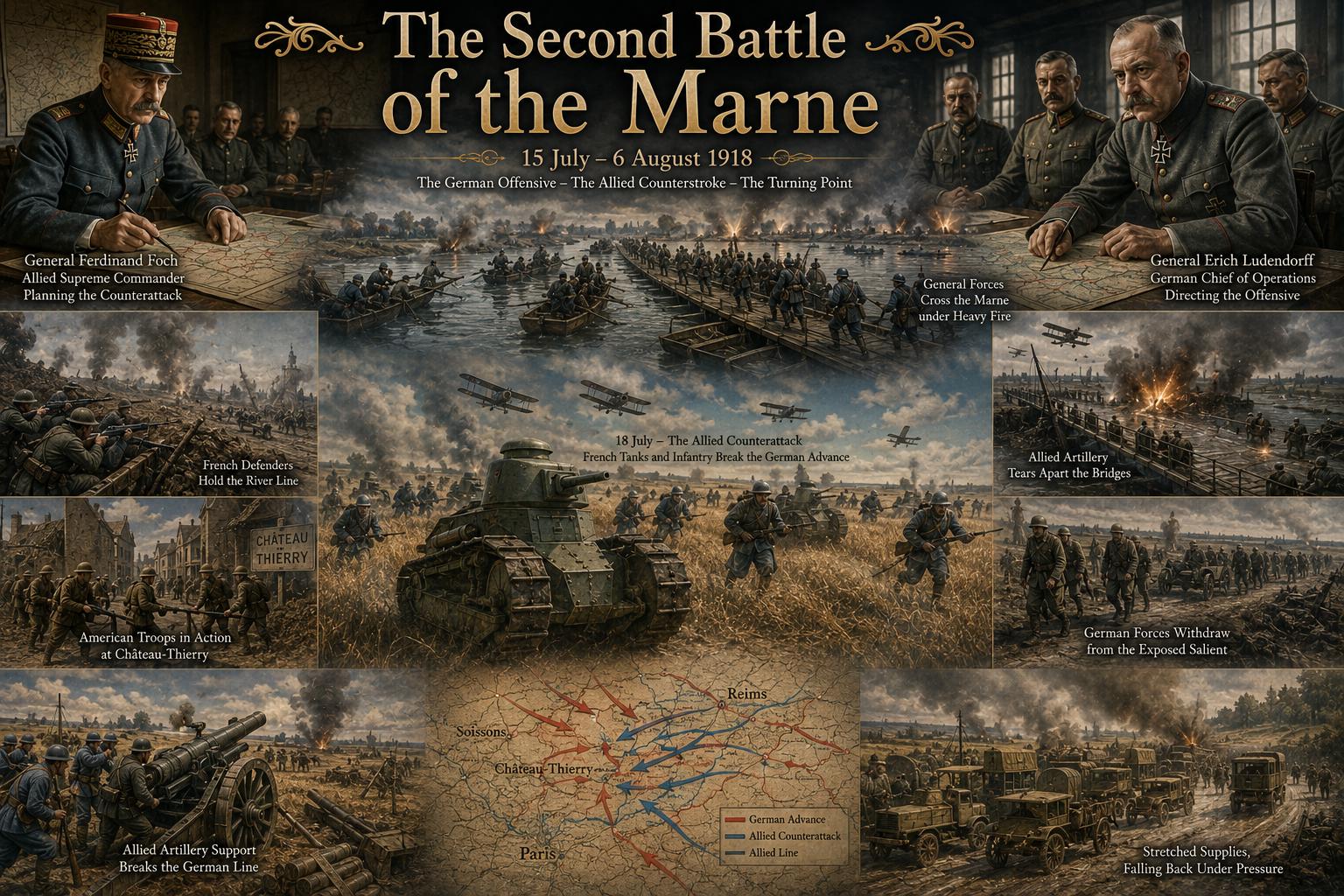The Second Battle of the Marne: The Turning Point of World War I in 1918