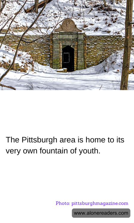 The Pittsburgh area is home to its very own fountain of youth.