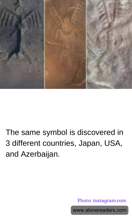 The same symbol is discovered in 3 different countries, Japan, USA, and Azerbaijan.