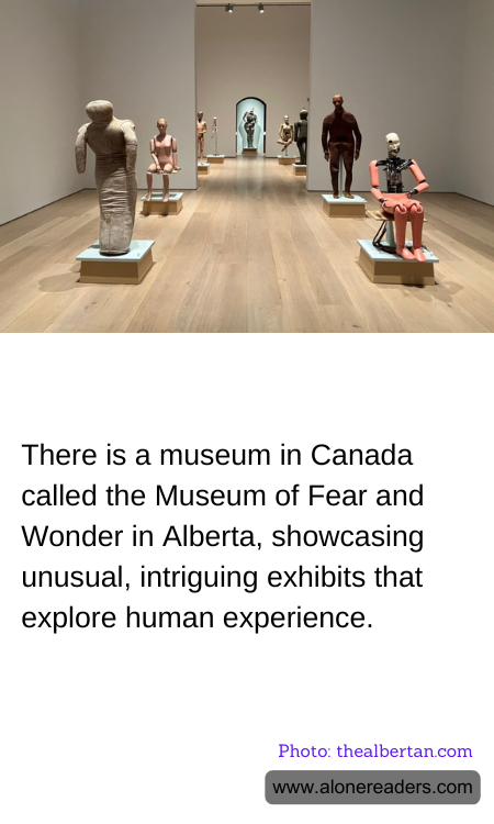 There is a museum in Canada called the Museum of Fear and Wonder in Alberta, showcasing unusual, intriguing exhibits that explore human experience.