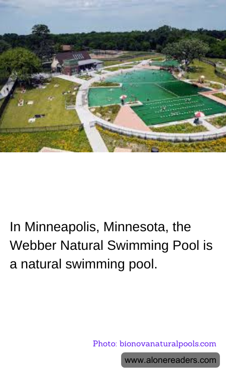 In Minneapolis, Minnesota, the Webber Natural Swimming Pool is a natural swimming pool.