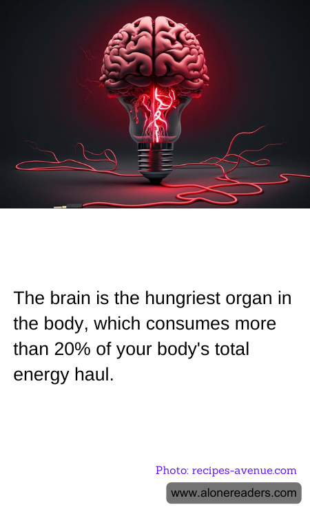 The brain is the hungriest organ in the body, which consumes more than 20% of your body's total energy haul.