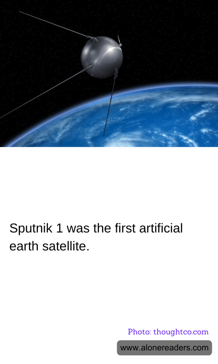 Sputnik 1 was the first artificial earth satellite.