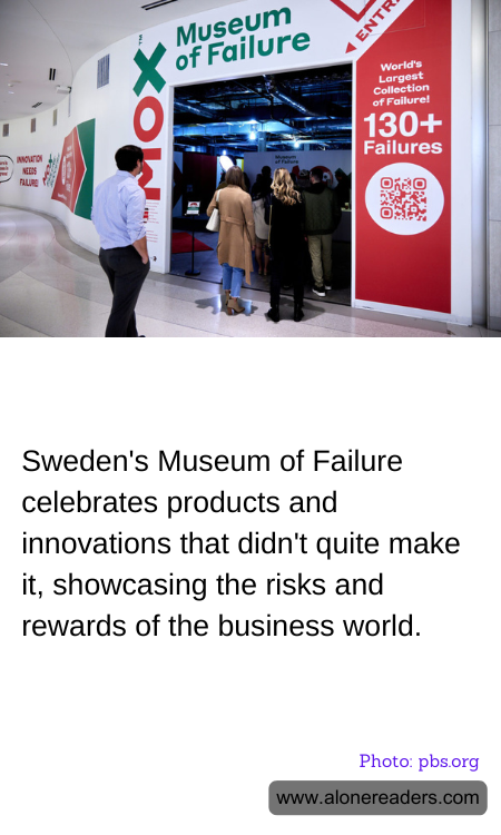 Sweden's Museum of Failure celebrates products and innovations that didn't quite make it, showcasing the risks and rewards of the business world.