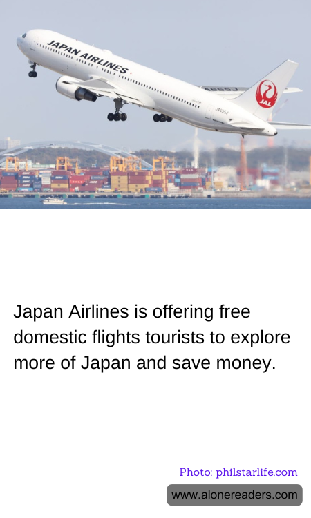 Japan Airlines is offering free domestic flights tourists to explore more of Japan and save money.