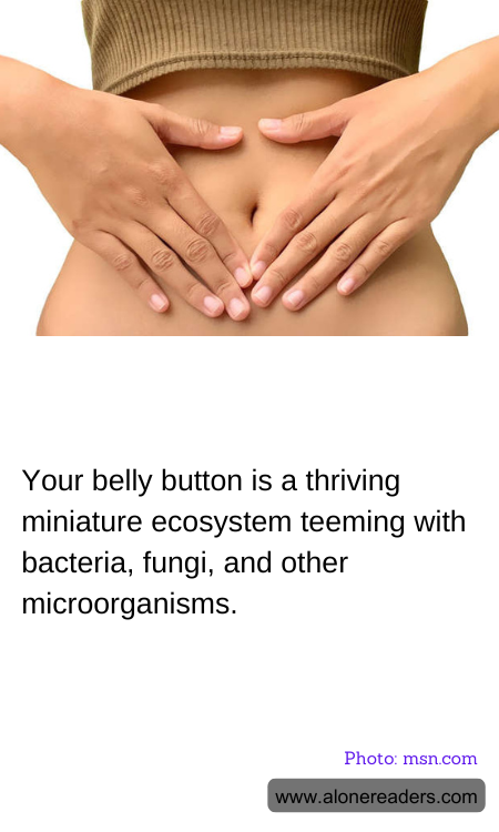 Your belly button is a thriving miniature ecosystem teeming with bacteria, fungi, and other microorganisms.