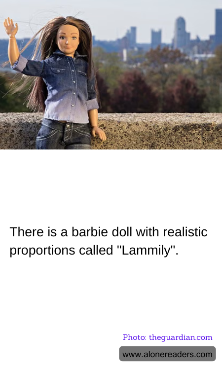 There is a barbie doll with realistic proportions called "Lammily".