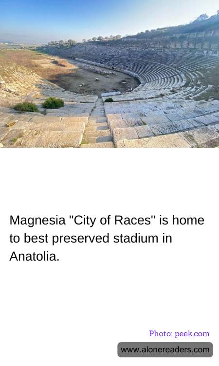 Magnesia "City of Races" is home to best preserved stadium in Anatolia.