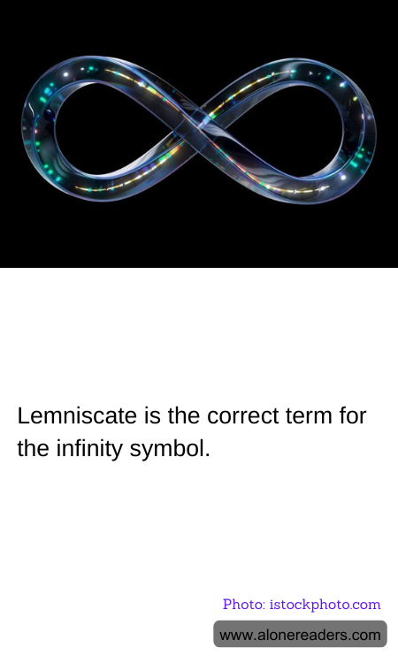 Lemniscate is the correct term for the infinity symbol.