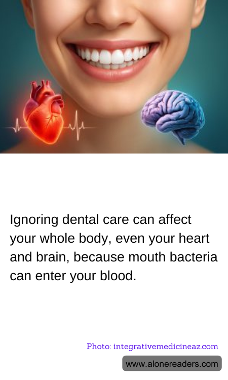 Ignoring dental care can affect your whole body, even your heart and brain, because mouth bacteria can enter your blood.