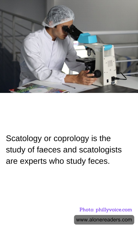 Scatology or coprology is the study of faeces and scatologists are experts who study feces.