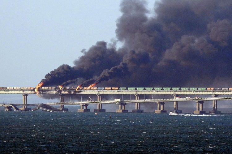 Explosion on Crimean Bridge