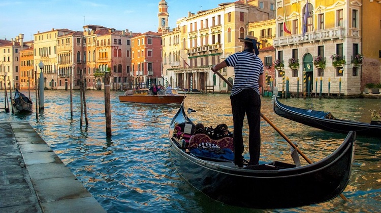 Ride a Gondola Through the Canals of Venice
