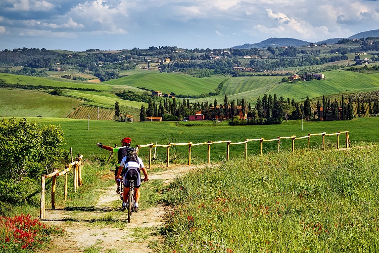 Explore the Tuscan Hill Towns on a Bicycle or in a Car