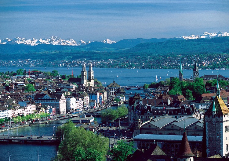Zurich: the transportation center